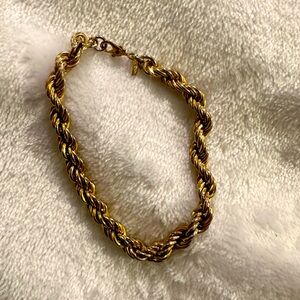 Vintage Monet gold bracelet